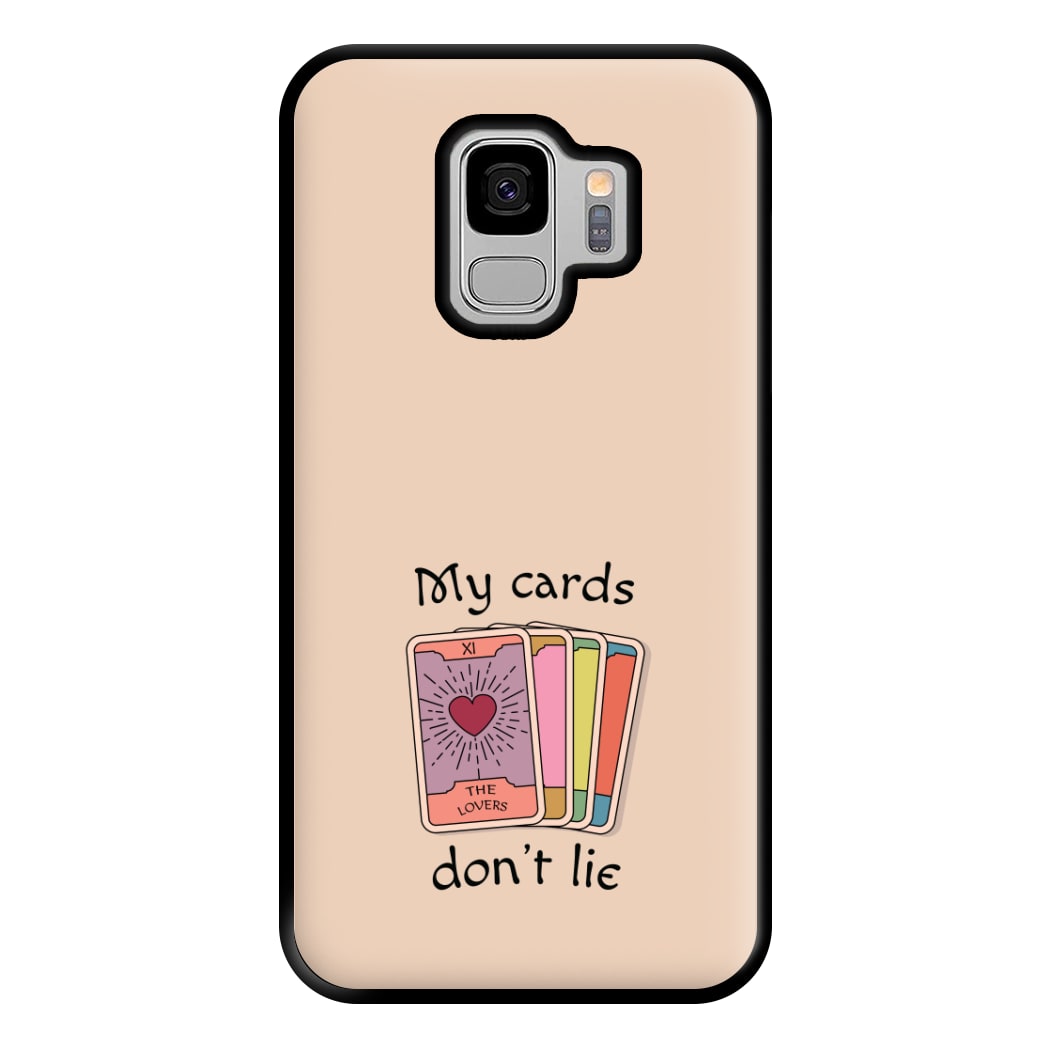 My Cards, Don't Lie Phone Case for Galaxy S9 Plus