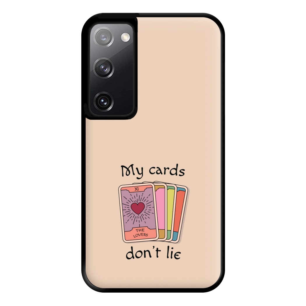 My Cards, Don't Lie Phone Case for Galaxy S20