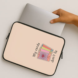 My Cards, Don't Lie MacBook Case