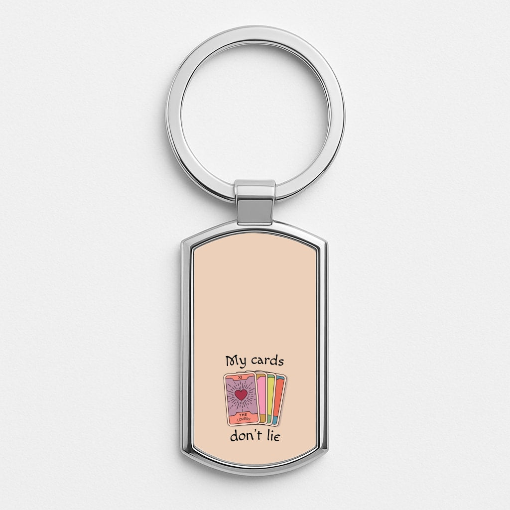 My Cards, Don't Lie Luxury Keyring