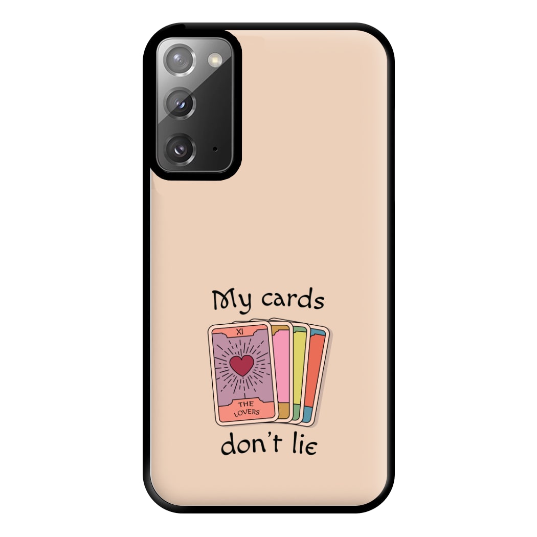 My Cards, Don't Lie Phone Case for Galaxy Note 20 Ultra