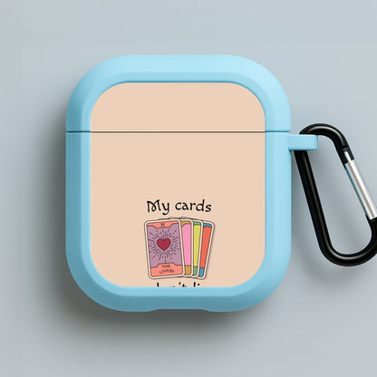 My Cards, Don't Lie Blue AirPods Case