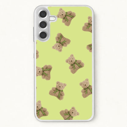 Green Teddy Bears Phone Case for Galaxy A37