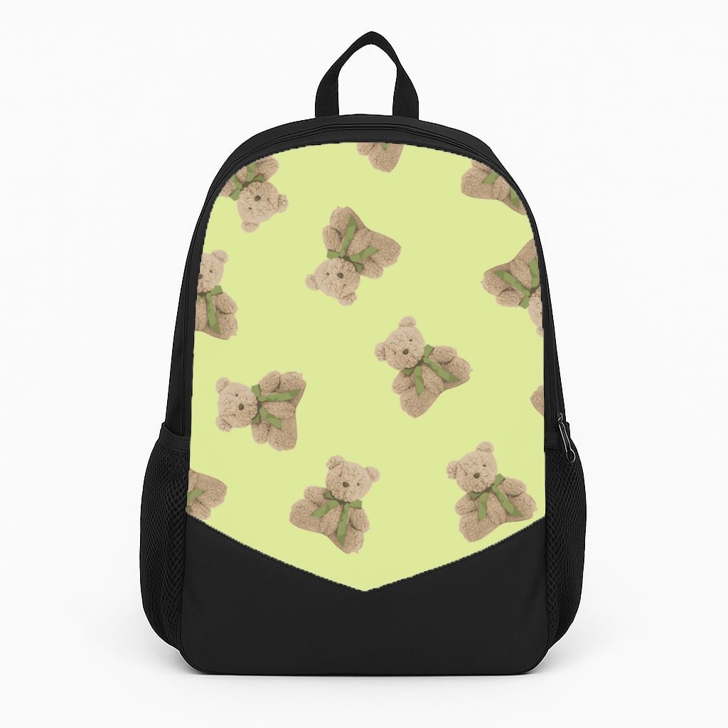 Green Teddy Bears Backpack