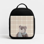 Tartan Teddy Bear  Insulated Lunchbox