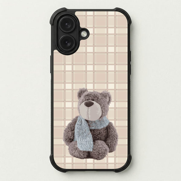 Tartan Teddy Bear Phone Case — Bumper case