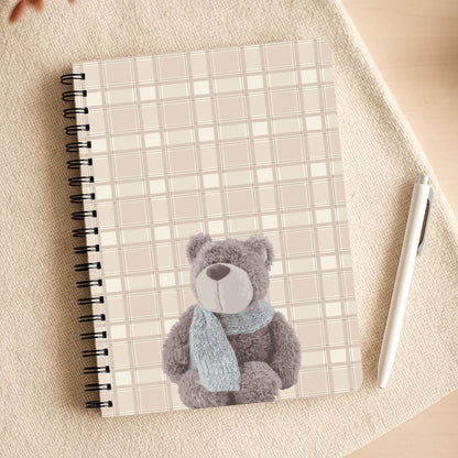 Tartan Teddy Bear  Notepad