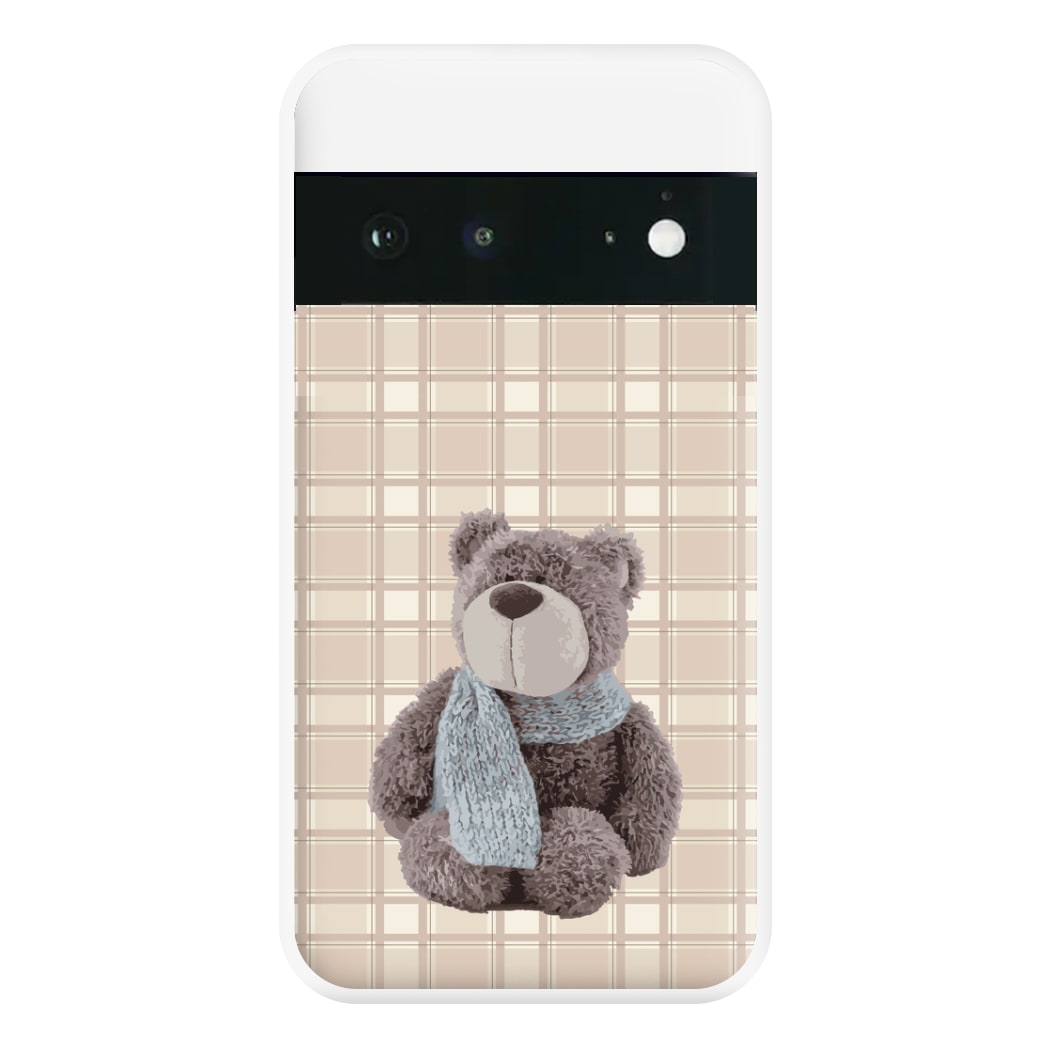 Tartan Teddy Bear  Phone Case for Google Pixel 6a