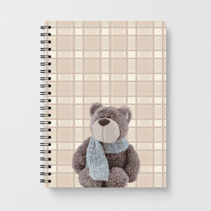 Tartan Teddy Bear  Notebook