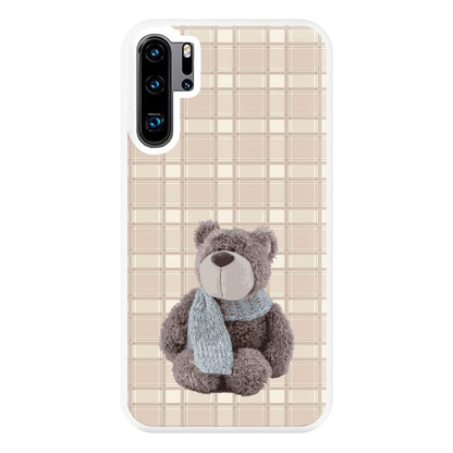Tartan Teddy Bear  Phone Case for Huawei P30 Pro