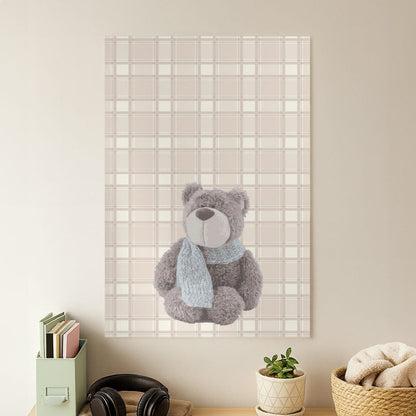 Tartan Teddy Bear  Poster