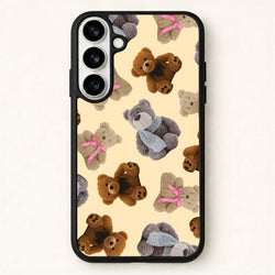 Assortment Of Teddies Pattern Phone Case for Galaxy S26 Plus