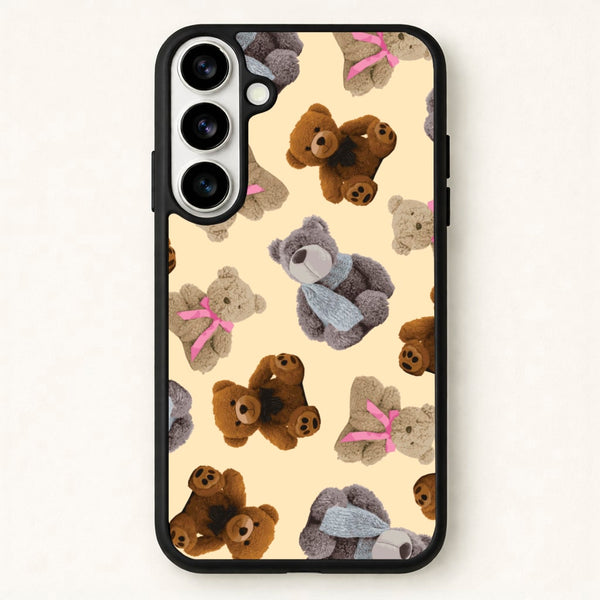 Assortment Of Teddies Pattern Phone Case for Galaxy S26 Plus