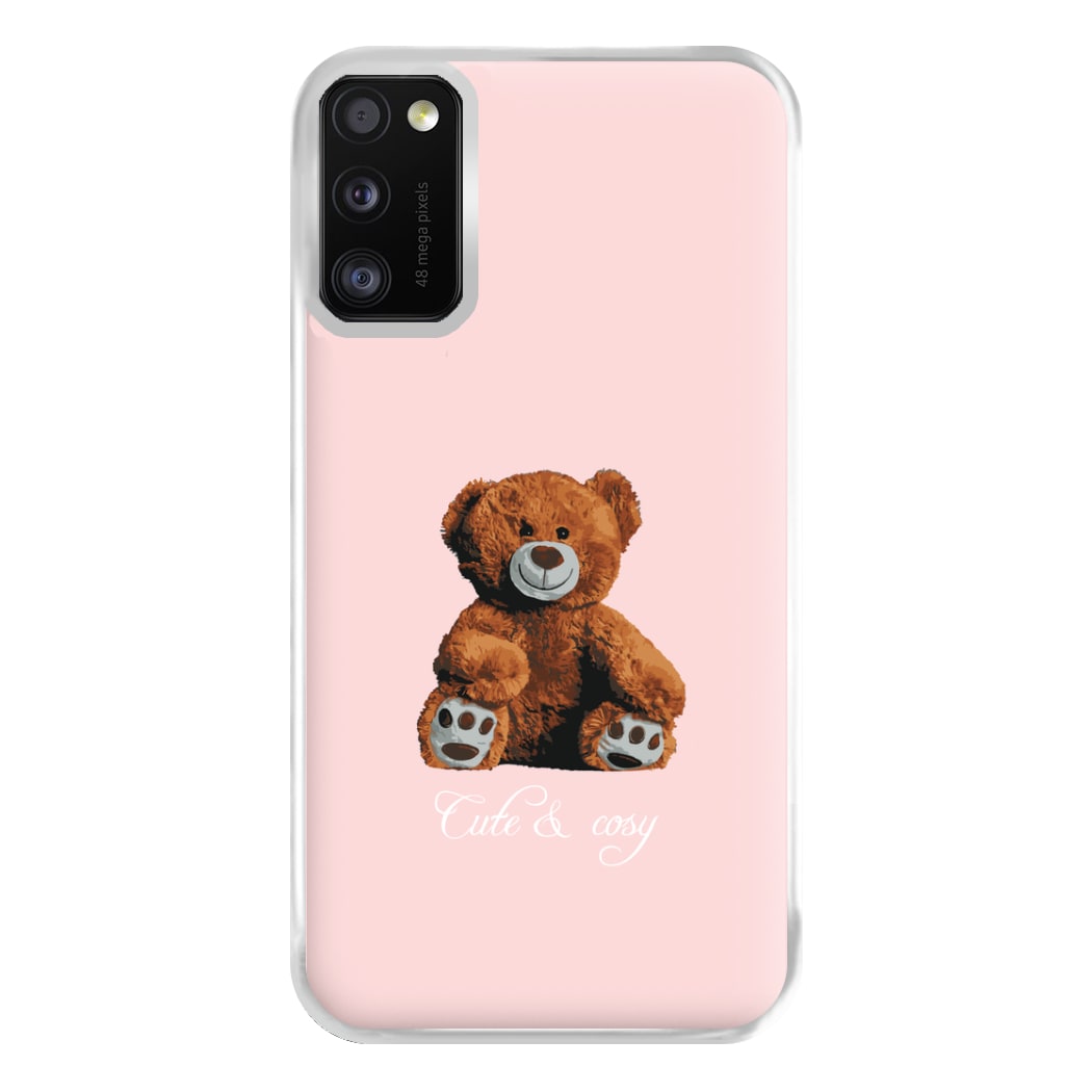 Cute And Cosy Teddy Bear Phone Case for Galaxy A41