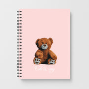 Cute And Cosy Teddy Bear Notebook 1