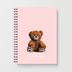 Cute And Cosy Teddy Bear Notebook