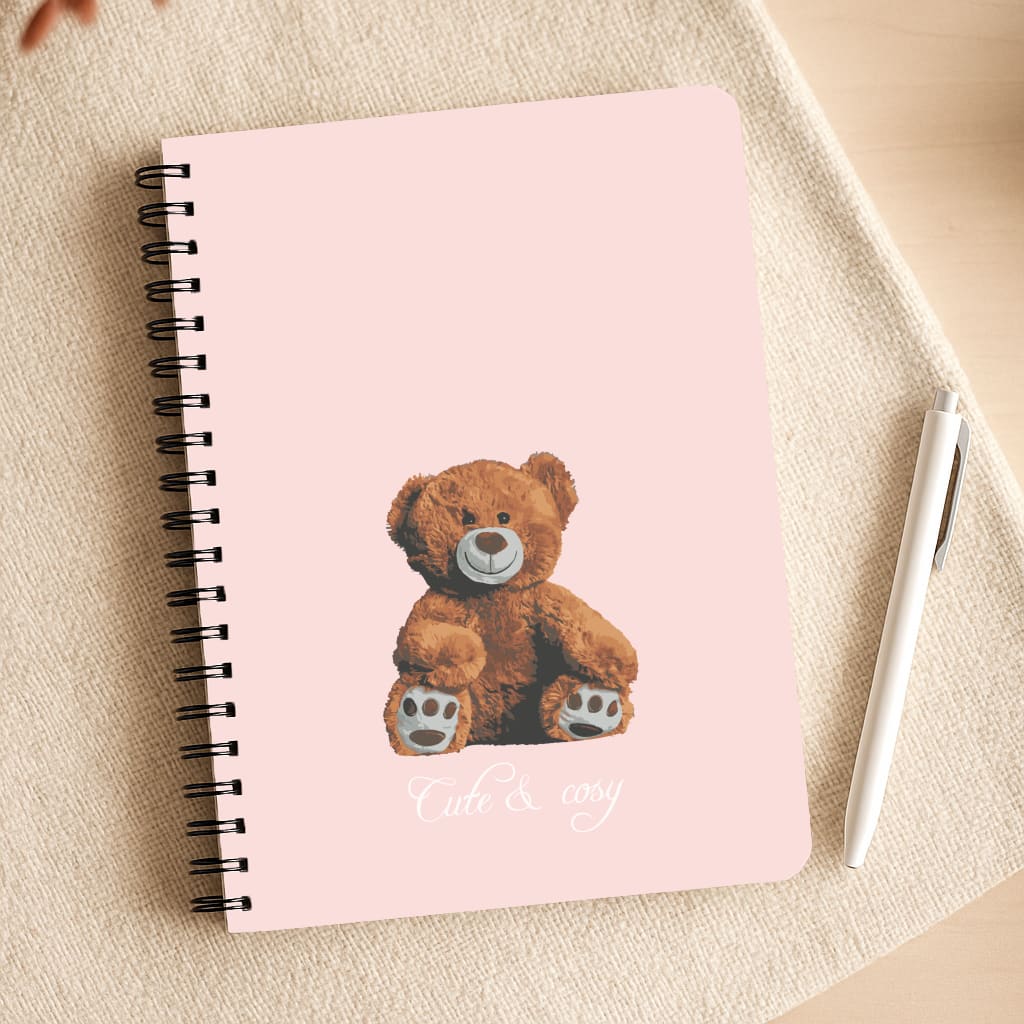 Cute And Cosy Teddy Bear Notepad