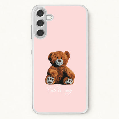 Cute And Cosy Teddy Bear Phone Case for Galaxy A37