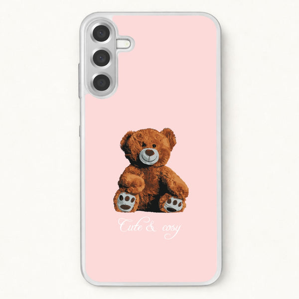 Cute And Cosy Teddy Bear Phone Case for Galaxy A17
