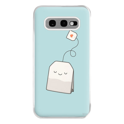 Tea Time - Cartoon Tea Bag Phone Case for Galaxy S10e