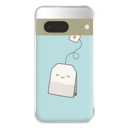 Tea Time - Cartoon Tea Bag Phone Case for Google Pixel 7a