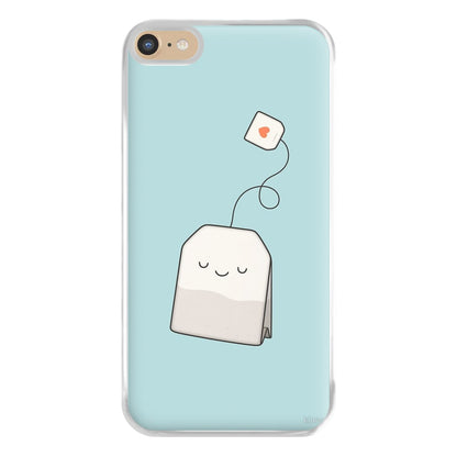 Tea Time - Cartoon Tea Bag Phone Case for iPhone 6 Plus / 7 Plus / 8 Plus