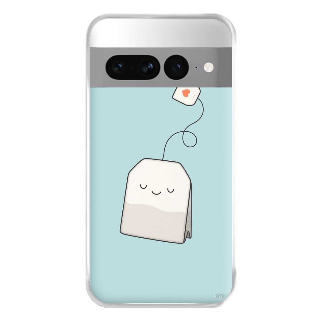 Tea Time - Cartoon Tea Bag Phone Case for Google Pixel 7 Pro