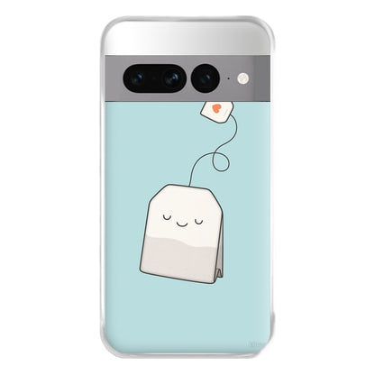 Tea Time - Cartoon Tea Bag Phone Case for Google Pixel 7 Pro