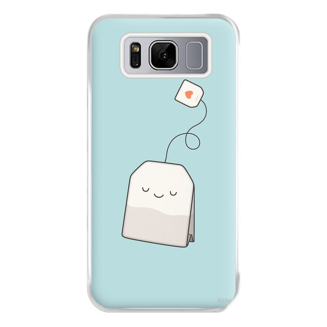 Tea Time - Cartoon Tea Bag Phone Case for Galaxy S8 Plus