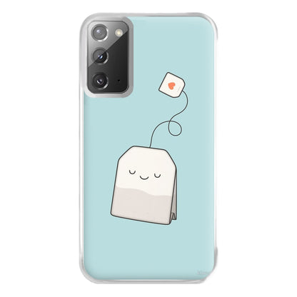 Tea Time - Cartoon Tea Bag Phone Case for Galaxy Note 20 Ultra