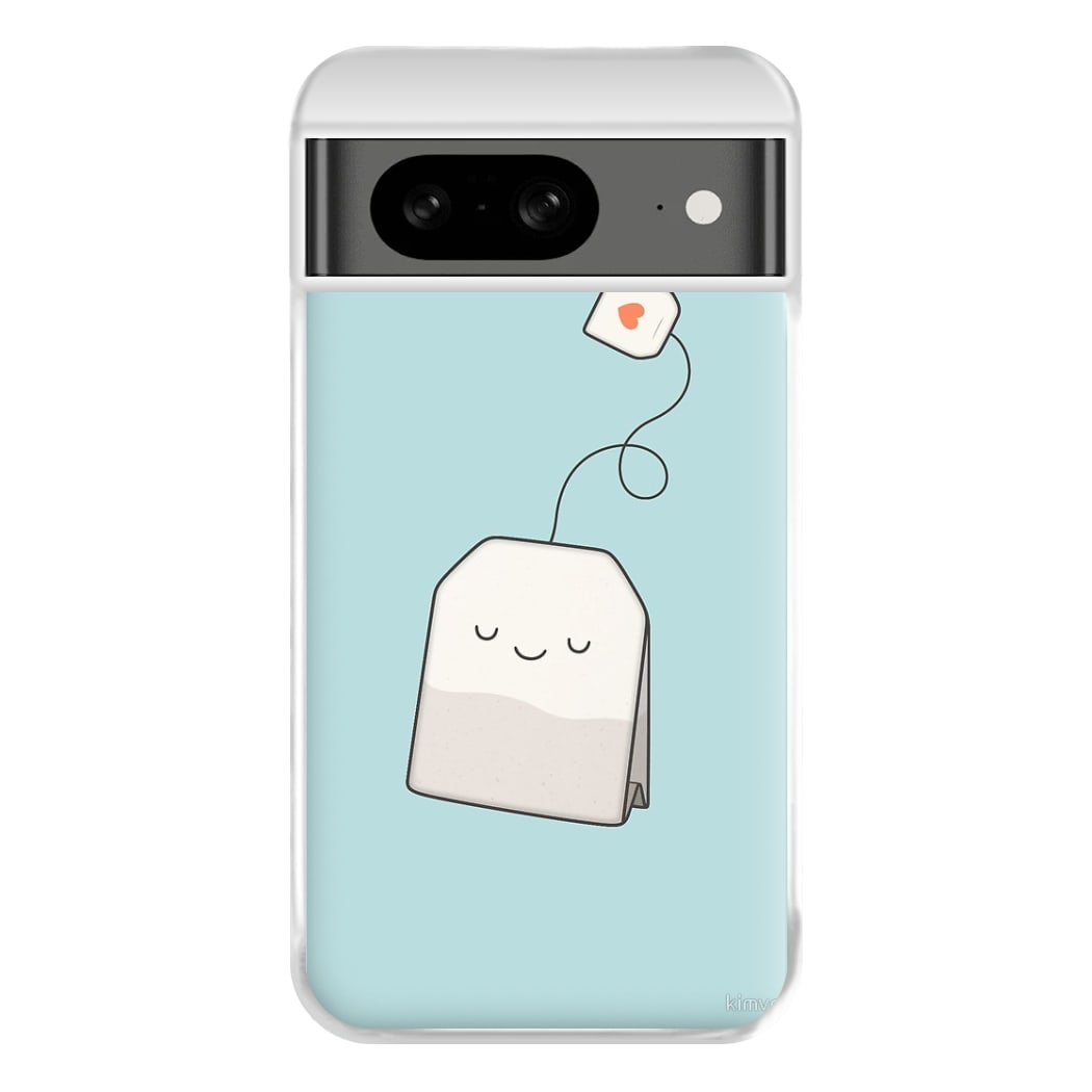 Tea Time - Cartoon Tea Bag Phone Case for Google Pixel 8