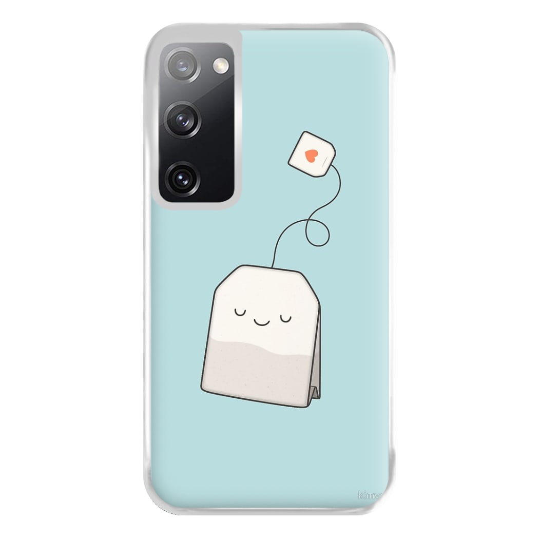 Tea Time - Cartoon Tea Bag Phone Case for Galaxy S20