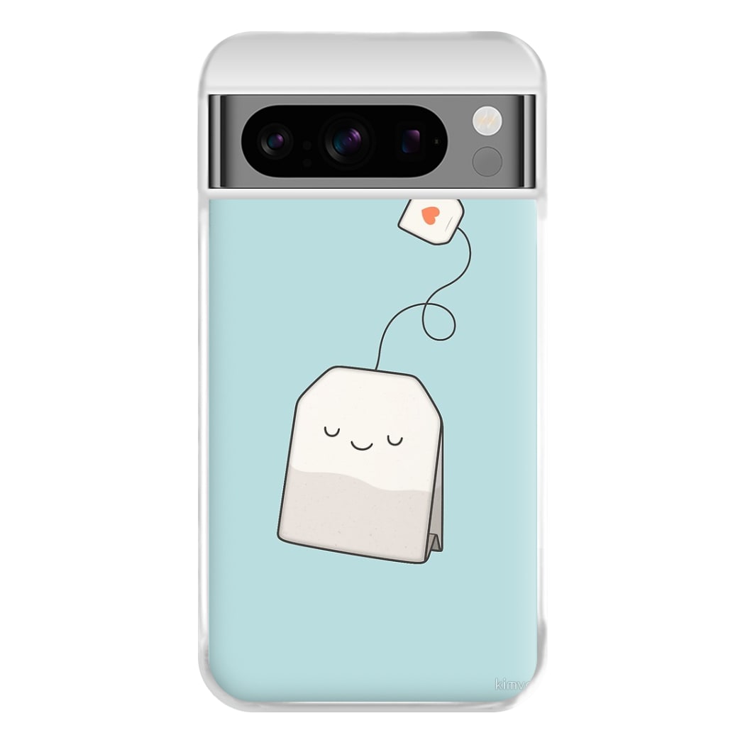 Tea Time - Cartoon Tea Bag Phone Case for Google Pixel 8 Pro