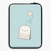 Tea Time - Cartoon Tea Bag Laptop Sleeve 1