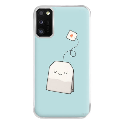 Tea Time - Cartoon Tea Bag Phone Case for Galaxy A41