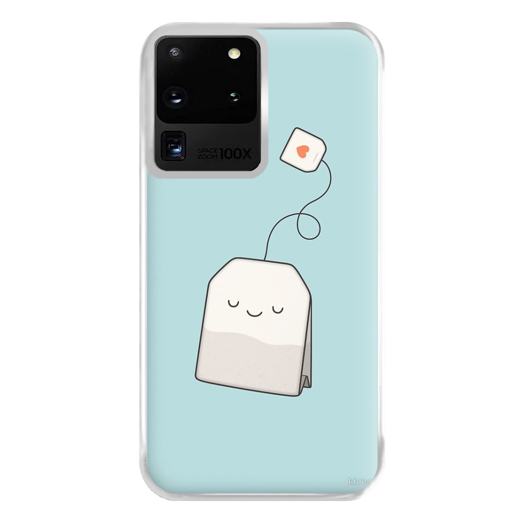 Tea Time - Cartoon Tea Bag Phone Case for Galaxy S20 Ultra