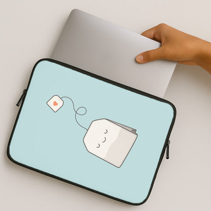 Tea Time - Cartoon Tea Bag MacBook Case