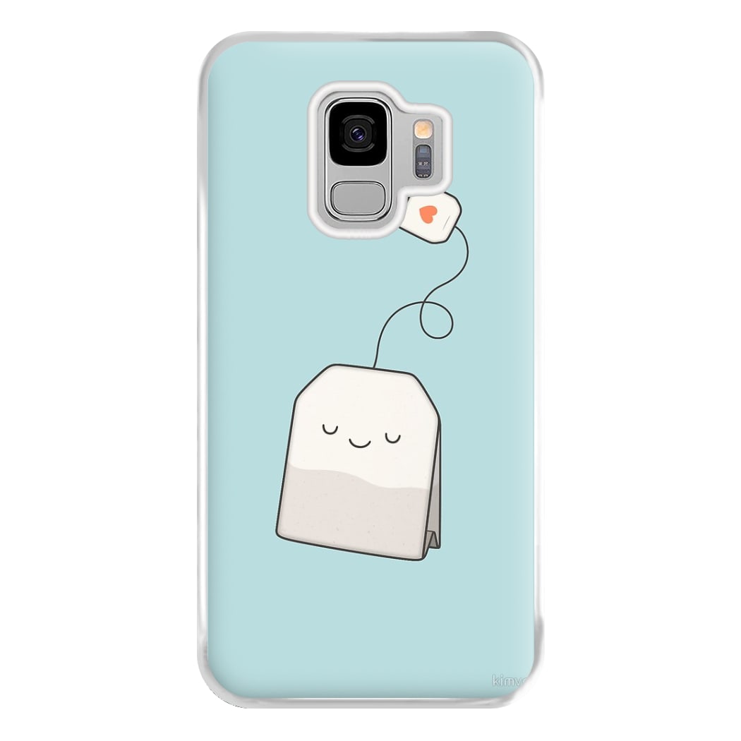 Tea Time - Cartoon Tea Bag Phone Case for Galaxy S9 Plus