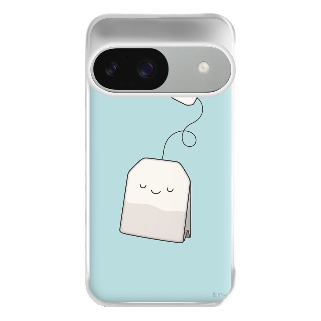 Tea Time - Cartoon Tea Bag Phone Case for Google Pixel 9 / 9 Pro