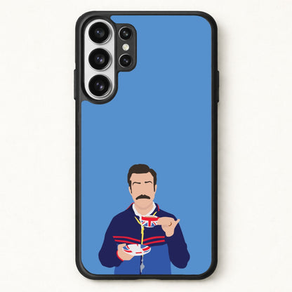 Ted Drinking Tea Phone Case for Galaxy S26 Ultra