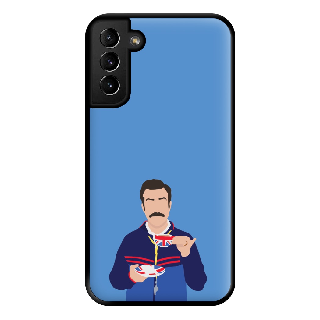 Ted Drinking Tea Phone Case for Galaxy S21 Plus