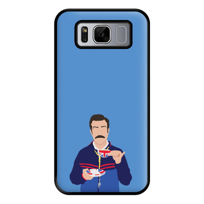 Ted Drinking Tea Phone Case for Galaxy S8 Plus