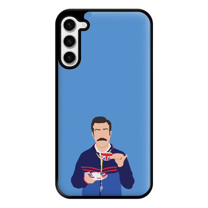 Ted Drinking Tea Phone Case for Galaxy S23 Plus