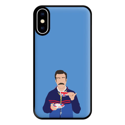 Ted Drinking Tea Phone Case for iPhone XS Max