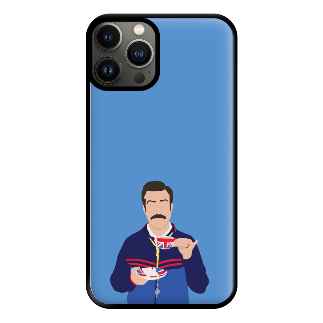 Ted Drinking Tea Phone Case for iPhone 13 Pro Max