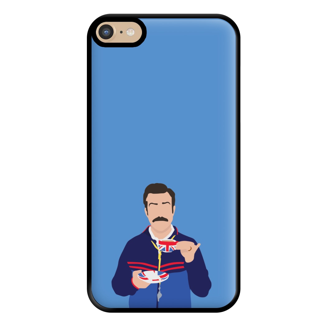 Ted Drinking Tea Phone Case for iPhone 6 Plus / 7 Plus / 8 Plus