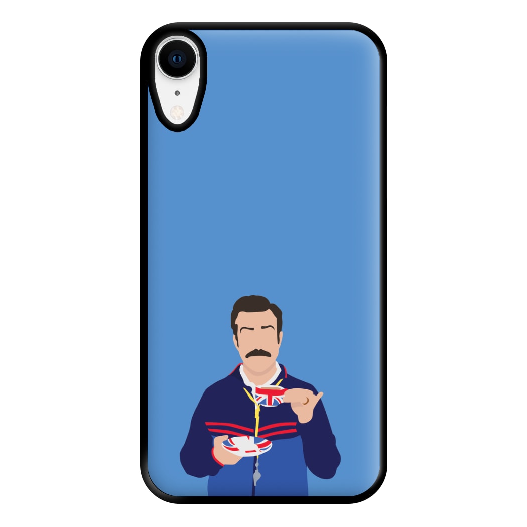 Ted Drinking Tea Phone Case for iPhone XR