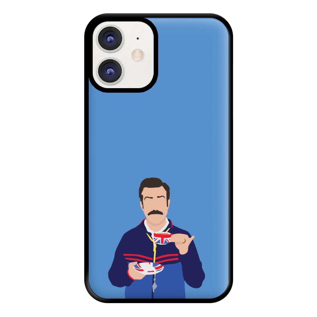 Ted Drinking Tea Phone Case for iPhone 12 / 12 Pro