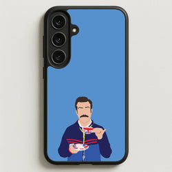 Ted Drinking Tea Phone Case for Galaxy S25FE