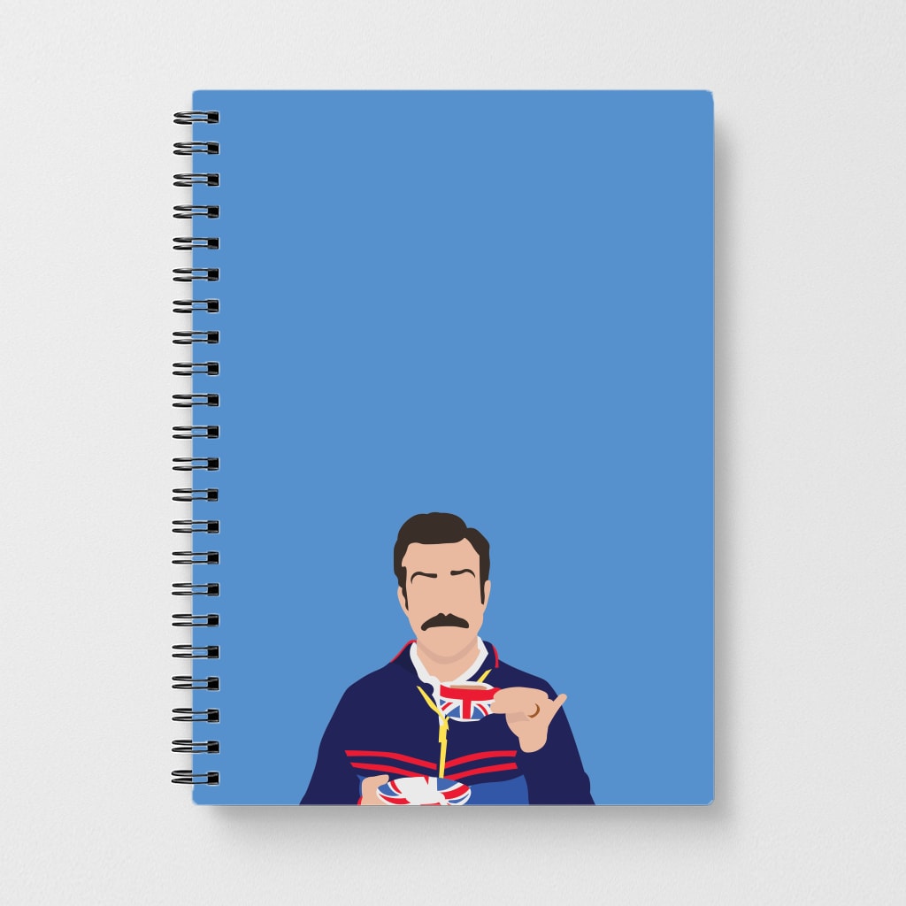 Ted Drinking Tea Notebook